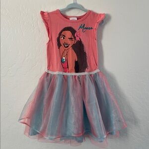 Toddler Moana tulle dress